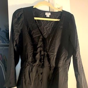 Black J Crew Blouse